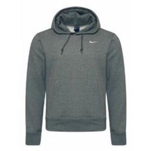 Nike navy blue tag hoodie sweater distressed faded club fleece pullover